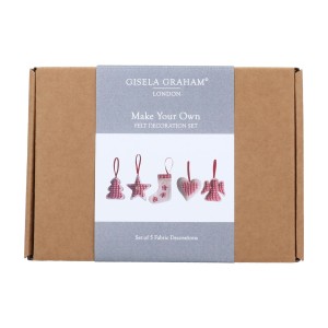 Gisela Graham, Make Your Own Gingham Decoration - Fabric Kit