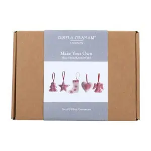 Gisela Graham, Make Your Own Gingham Decoration - Fabric Kit