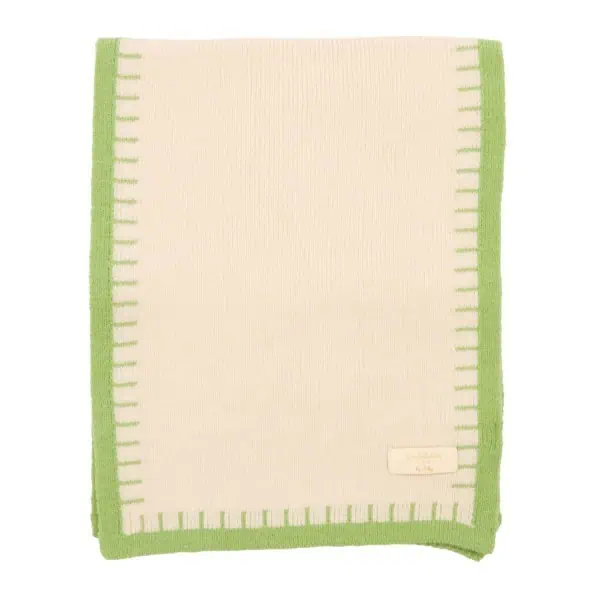 Zelly Green Edged Scarf