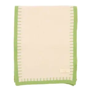 Zelly Green Edged Scarf