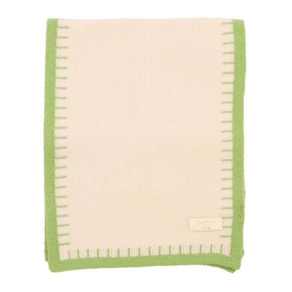 Zelly Green Edged Scarf