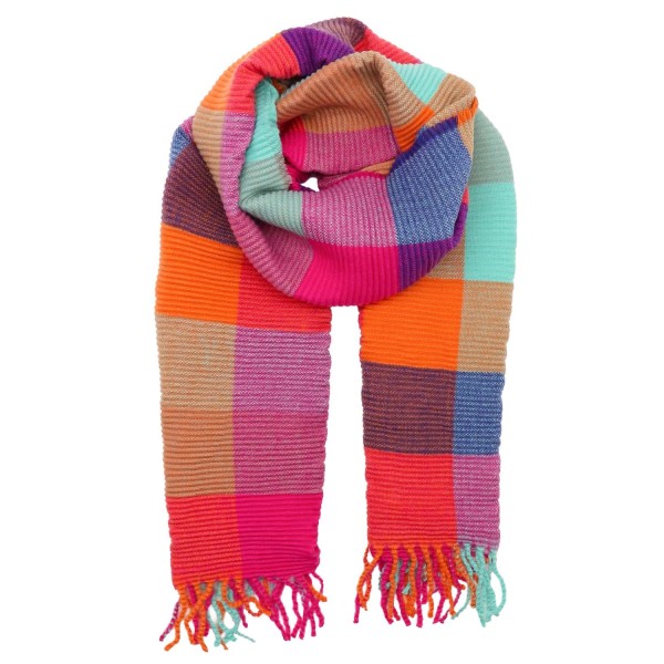Zelly Pleated Winter Scarf