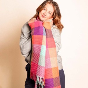 Zelly Pleated Winter Scarf - Image 2