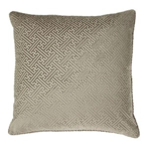 Paoletti, Florence Embossed Velvet Cushion - Champagne - Jaro Design Studio - 2