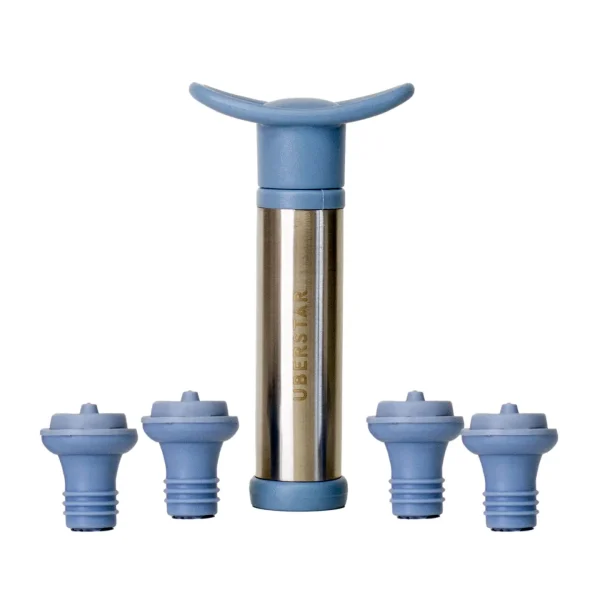 UBERSTAR Wine Saver - Vacuum Pump Preserver and Stopper Gift Set