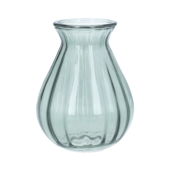 Gisela Graham Green Posy Glass Vase