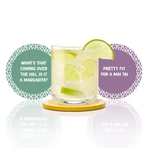 UBERSTAR Ceramic Cocktail Coasters - Image 4