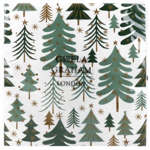 New England Trees Napkins, pack of 20 by Gisela Graham