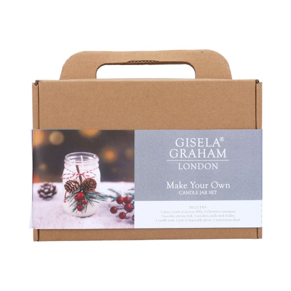 Gisela Graham, Make Your Own Christmas Unscented Candle Jar