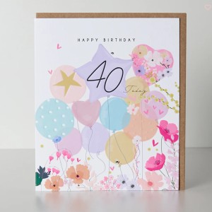 Belly Button Designs 40 Today Greetings Card