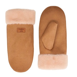 Zelly Constellation Faux Sheepskin Gloves
