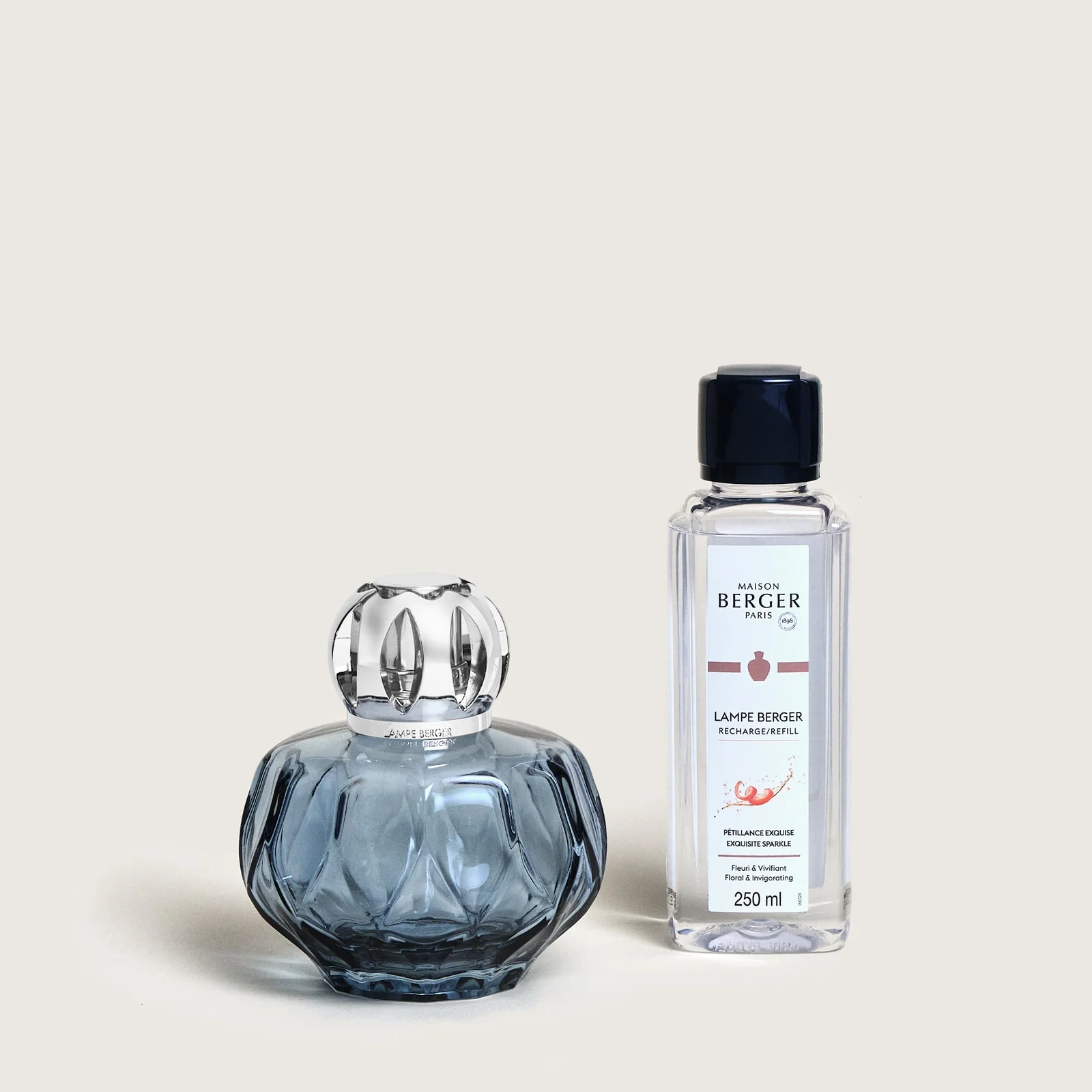 Blue Rosalie Lamp Berger Gift Pack - Jaro Design Studio - 4 Blue Rosalie Lamp Berger Gift Pack - Image 4