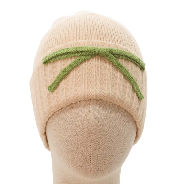 Zelly Bow Detailed Hat – Green