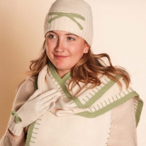 Zelly Bow Detailed Hat – Green - Image 2