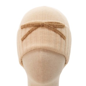 Zelly Bow Detailed Hat – Cream