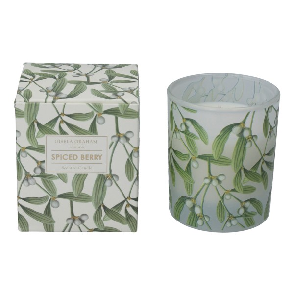Gisela Graham Boxed Scented Candles – Mistletoe