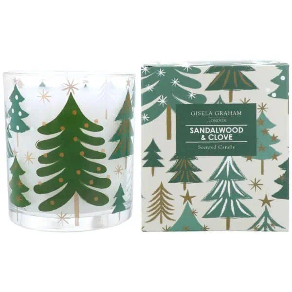 Gisela Graham Boxed Scented Candles – Trees