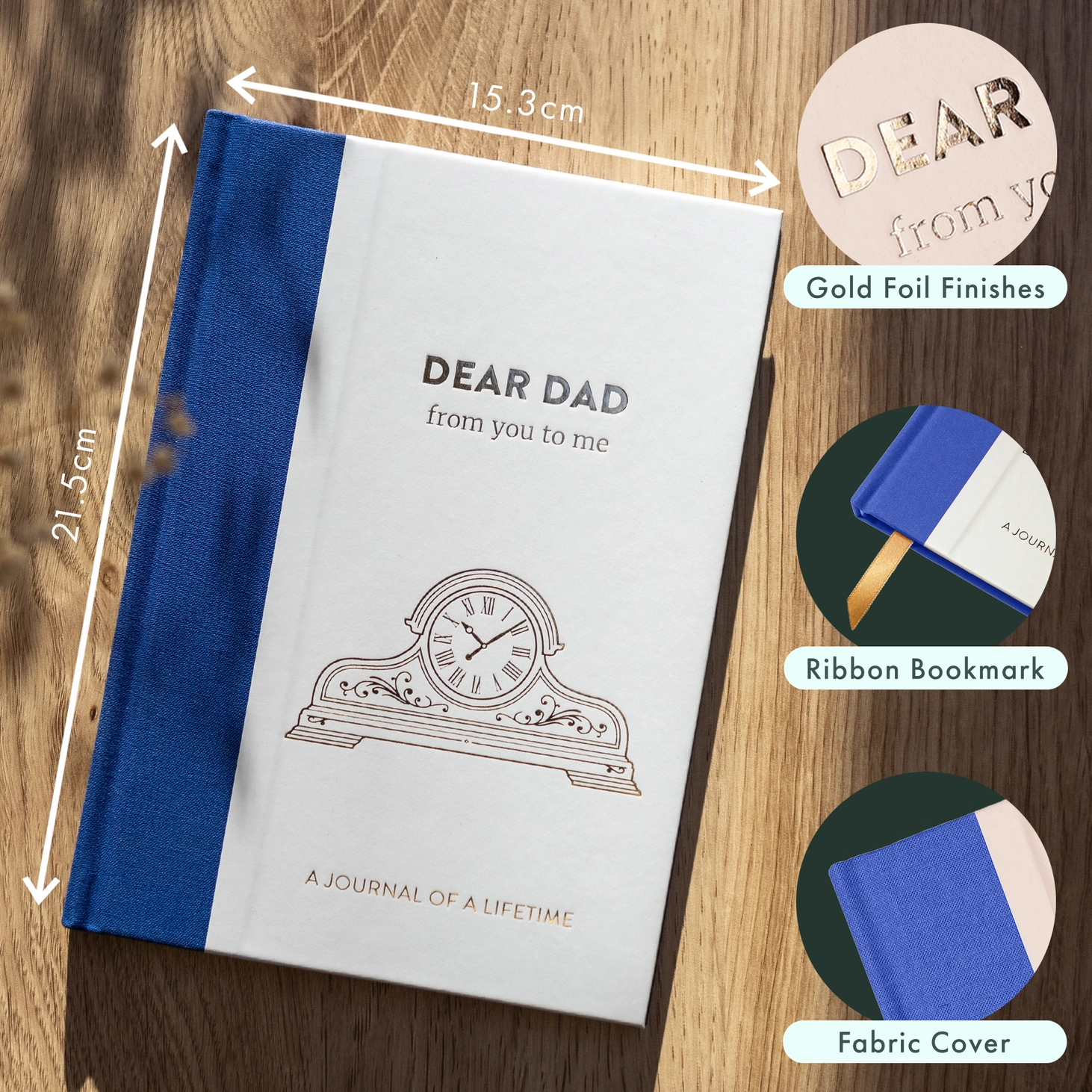 Dear Dad Memory Journal - Jaro Design Studio - 2 Dear Dad Memory Journal - Image 2