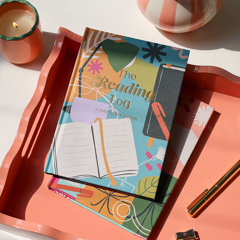 The Reading Journal | Book Tracker - Jaro Design Studio - 1 The Reading Journal | Book Tracker