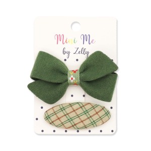 Zelly Children's Pair of Hair Slides - Green