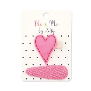 Zelly Children’s Pair of Hair Slides – Pink