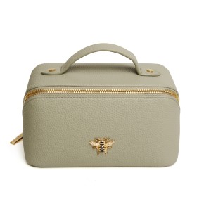 Alice Wheeler Mini Train Case - Pistachio