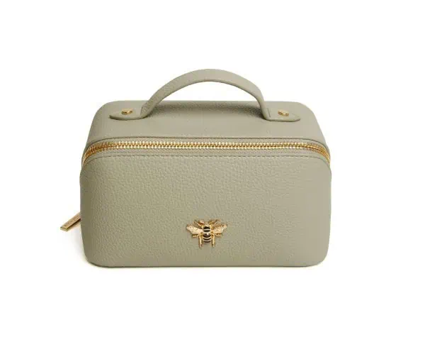Alice Wheeler Mini Train Case - Pistachio