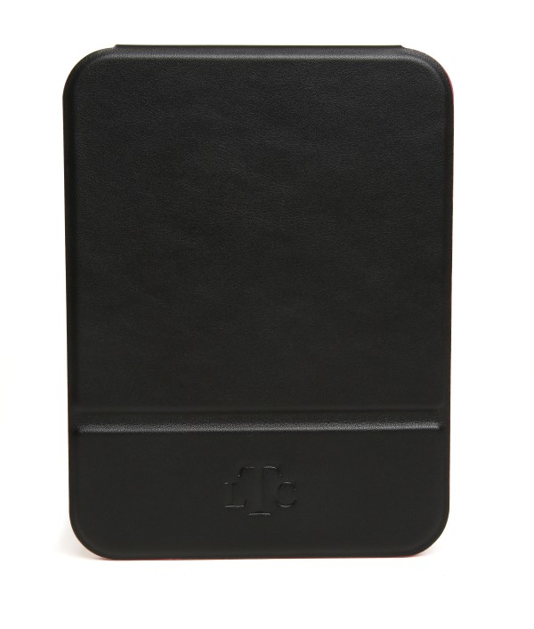 Alice Wheeler Hot Pink / Black Foldable Travel Mirror