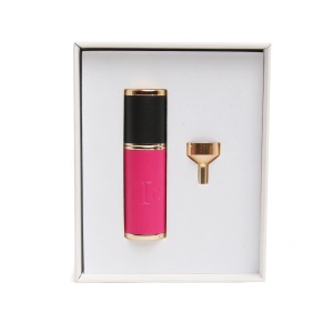 The London Train Case Co. Hot Pink / Black Travel Atomizer