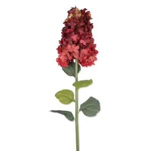 Zelly Artificial Cone Hydrangea - Burgundy
