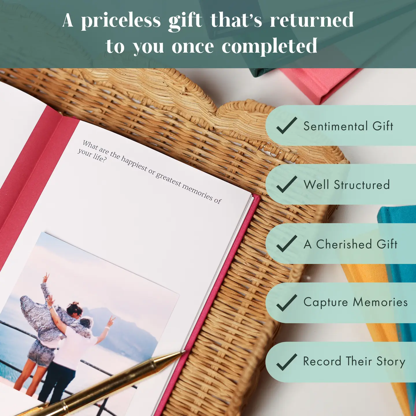 Dear Mum Memory Journal - Jaro Design Studio - 2 Dear Mum Memory Journal - Image 2