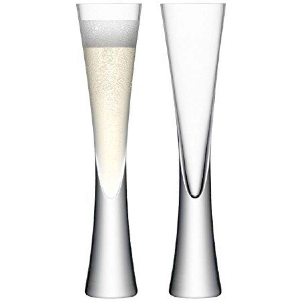 LSA - Moyà Champagne Flutes (set of 2) - Jaro Design Studio - 1