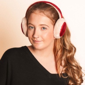 Constellation Adults Ear Muffs – Burgundy - Image 2