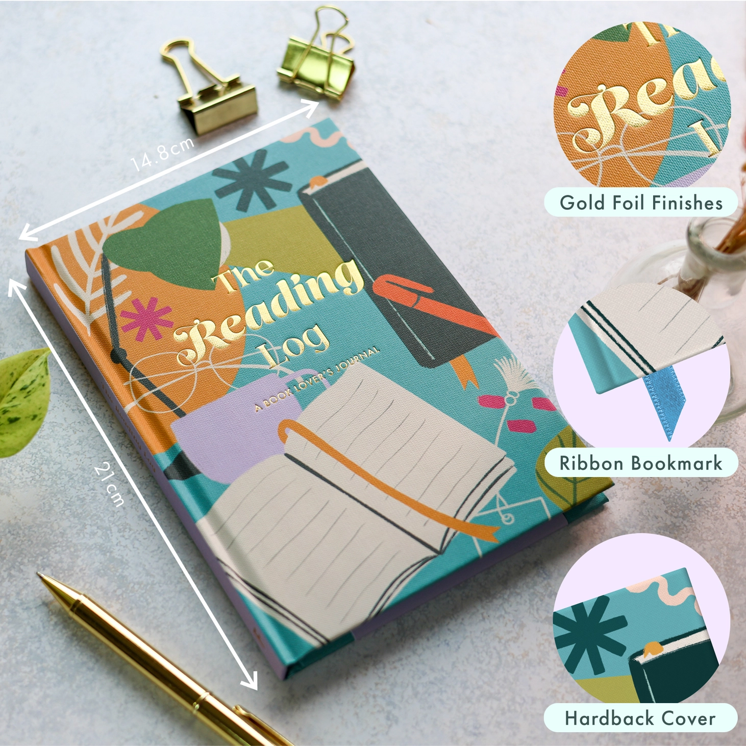 The Reading Journal | Book Tracker - Jaro Design Studio - 5 The Reading Journal | Book Tracker - Image 5