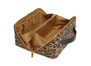 Alice Wheeler Train Case – Dark Leopard - Image 4