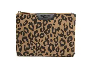 Alice Wheeler Pouch – Dark Leopard - Image 3
