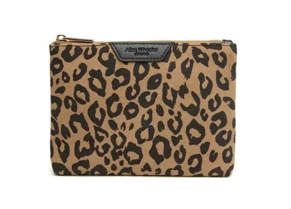 Alice Wheeler Pouch – Dark Leopard