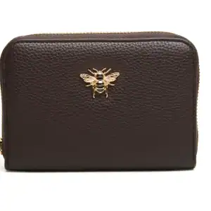 Alice Wheeler Bromley Purse – Chocolate