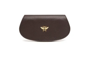 Alice Wheeler Glasses Case - Chocolate - Image 2