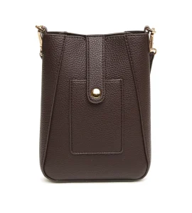 Alice Wheeler Kensington Phone Cross Body Bag – Chocolate - Image 3