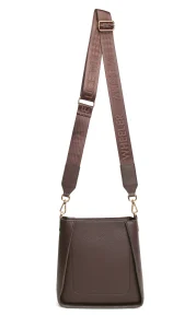 Alice Wheeler Kensington Cross Body Bag - Chocolate - Image 3