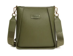 Alice Wheeler Kensington Cross Body Bag – Olive - Image 5