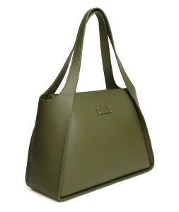 Alice Wheeler Kensington Tote Bag – Olive - Image 3