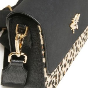 Alice Wheeler Highbury Cross Body Bag - Leopard
