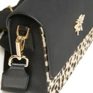 Alice Wheeler Highbury Cross Body Bag - Leopard