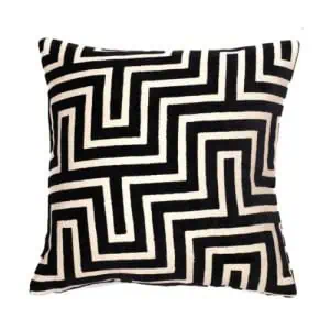 Malini Paul Moneypenny Amazing Black Cushion, Large