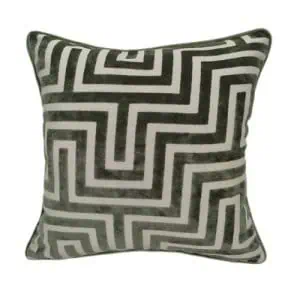 Malini Paul Moneypenny Amazing Sage Green Cushion, Large - Image 2