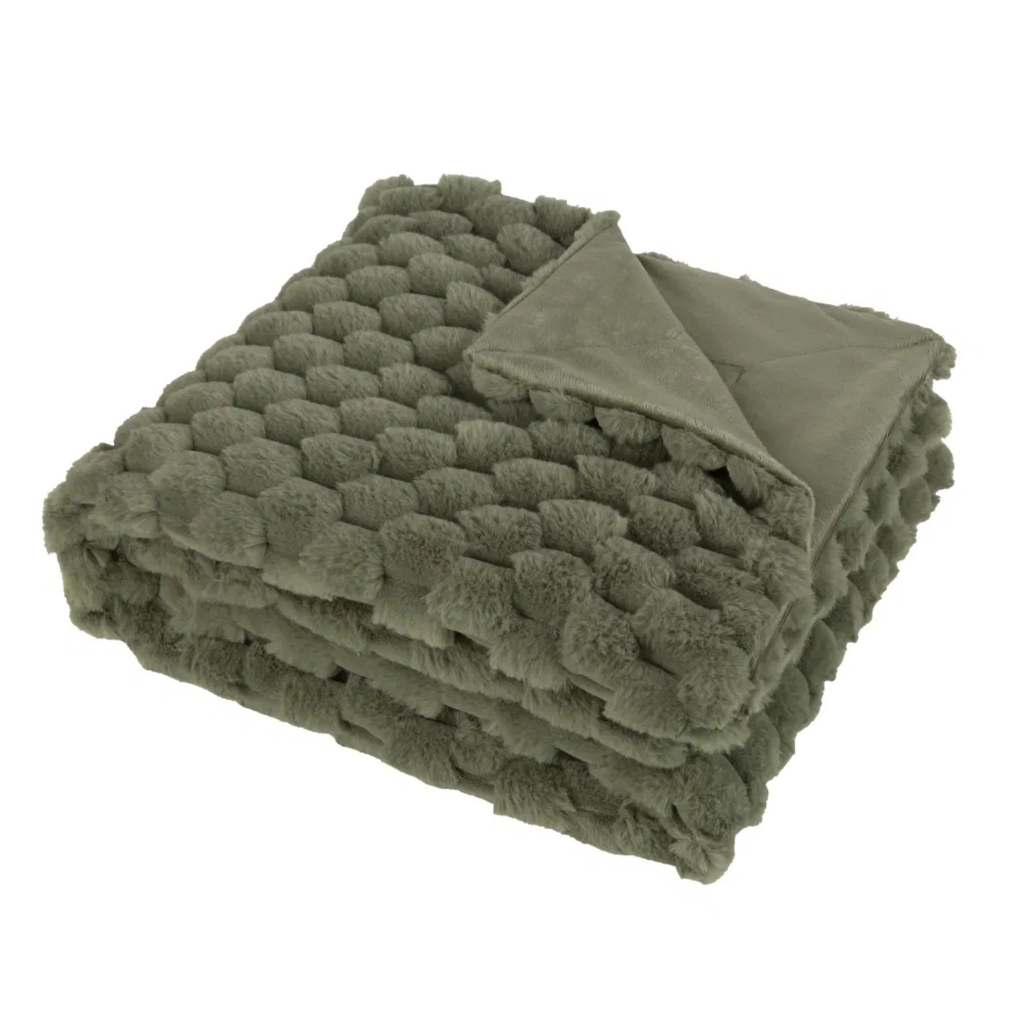 Paul Moneypenny Koochikoo Throw, Sage Green - Jaro Design Studio - 1 Paul Moneypenny Koochikoo Throw, Sage Green