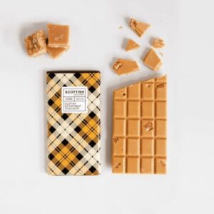 Quirky Chocolate - Scottish Tablet Chocolate Bar, 100g