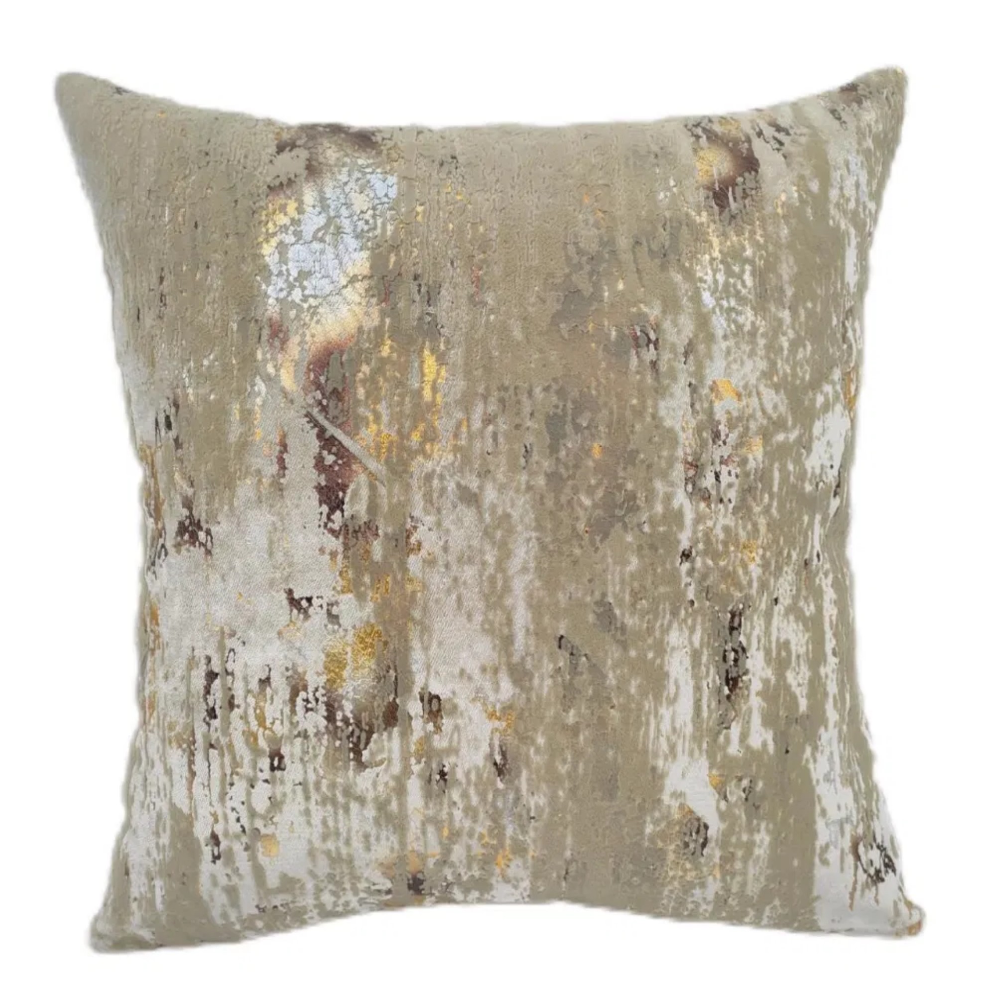 Malini Torcello Large Cushion, Gold - Jaro Design Studio - 1 Malini Torcello Large Cushion, Gold
